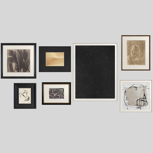 French Mid-Century Modern Wall Art Set, Scandinavian Vintage Gallery Wall, Old Money Style Canvas Prints for Living Room, Sofa Background, Entryway and Study Room Decor