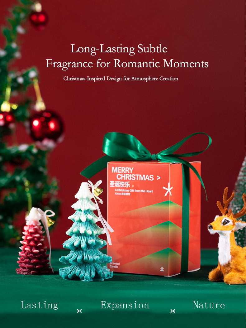 Holiday Scented Candles Collection — Smokeless Plant-Based Wax Aromatherapy for Christmas, New Year, Weddings & Valentine’s Day, DIY Craft Gift Set, Party Favors, Eco-Friendly Christmas Decorations