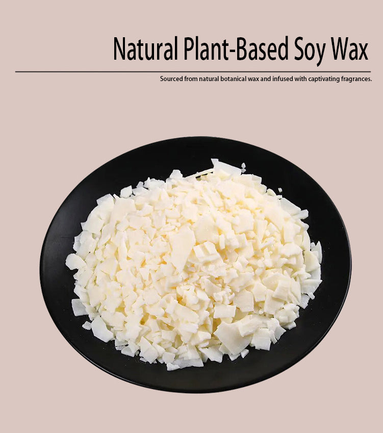 Eco-Friendly Plaster Cup Scented Candle - Natural Soy Wax Aromatherapy Gifts, Flameless Smokeless Home Decor, Luxury Wedding Favors & Photo Props