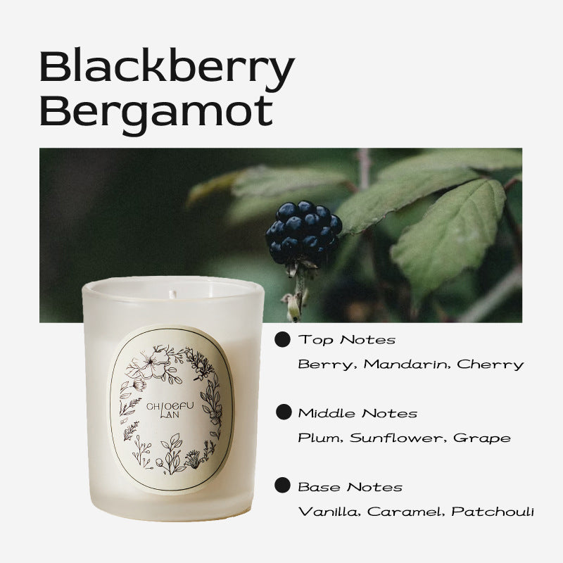 2025 New Frosted Jar Aromatherapy Candle, Plant-Blended Wax with Essential Oil Scent, Home Decoration & Stylish Gift for Souvenir, Available in Multiple Fragrances Including Gardenia & Jasmine