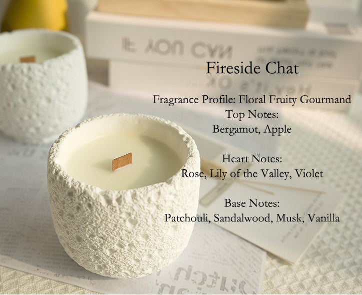 Eco-Friendly Plaster Cup Scented Candle - Natural Soy Wax Aromatherapy Gifts, Flameless Smokeless Home Decor, Luxury Wedding Favors & Photo Props