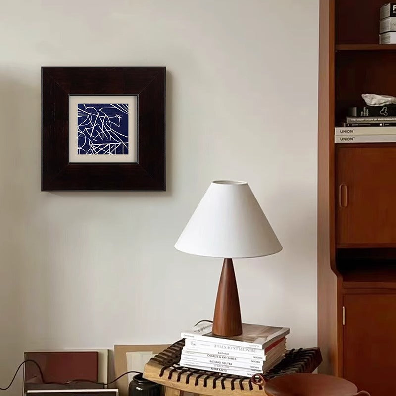 Modern Minimalist Abstract Wall Art - Italian Style Wall Art for Living Room, Mid-Century Modern Bedroom Decor, Premium Gallery Wall Painting for Dining Room