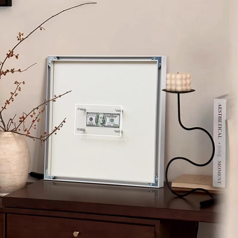 Mid-Century Modern Wall Art for Living Room, Textured Gold Abstract Painting, Minimalist Canvas Art for Dining Room, Unique 3D Sculptural Decor