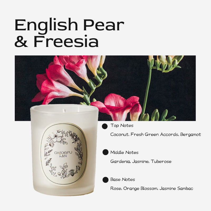 2025 New Frosted Jar Aromatherapy Candle, Plant-Blended Wax with Essential Oil Scent, Home Decoration & Stylish Gift for Souvenir, Available in Multiple Fragrances Including Gardenia & Jasmine