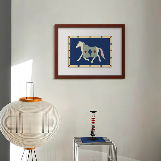 Silk Textile Art Wall Hanging "Bonny's Blanket", Mid-Century Modern Abstract Geometric Print, Bauhaus Style Entryway Decor, Bohemian Minimalist Dining Room Sideboard Tapestry, Luxury Textured Kitchen Painting