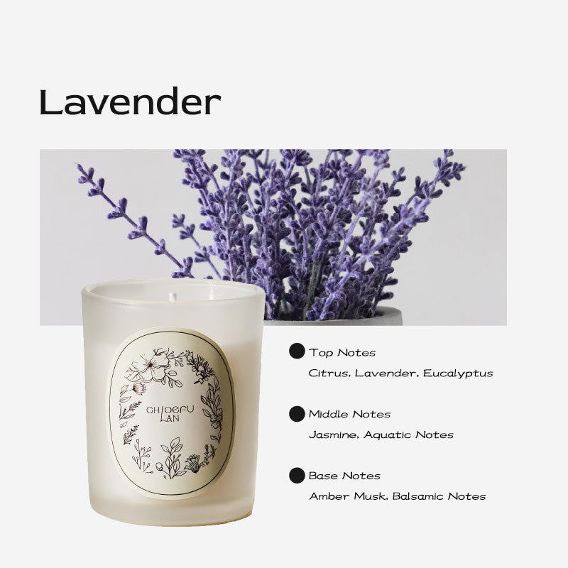 2025 New Frosted Jar Aromatherapy Candle, Plant-Blended Wax with Essential Oil Scent, Home Decoration & Stylish Gift for Souvenir, Available in Multiple Fragrances Including Gardenia & Jasmine