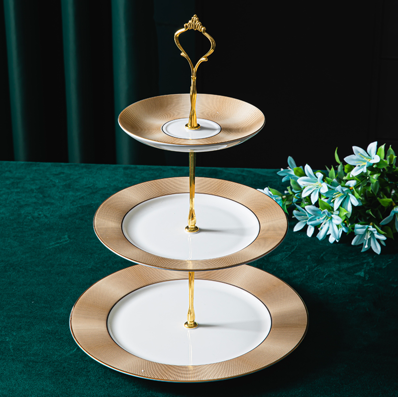 Luxury European/English Style Afternoon Tea Set, High-Glamour Fine Ceramic Coffee Cups & Saucers, Light Luxury Aesthetic Tableware for Home, Customizable Premium Gift Box for Bridal Shower, Housewarming, Microwave Safe - Modern Home Decor