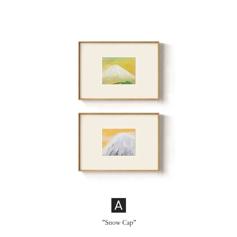 "Japanese Zen Landscape Wall Art Diptych, Wabi-Sabi Pine Forest Canvas Print for Living Room, Bedroom Nature Mural, Asian Minimalist Scroll, Double Panel Botanical Painting for Airbnb bedroom"