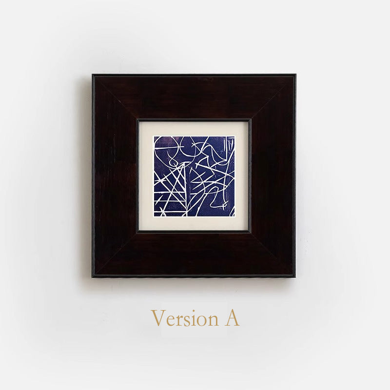 Modern Minimalist Abstract Wall Art - Italian Style Wall Art for Living Room, Mid-Century Modern Bedroom Decor, Premium Gallery Wall Painting for Dining Room