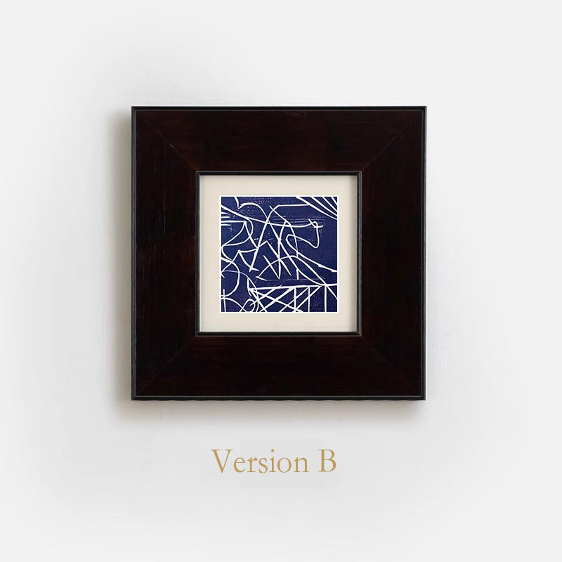 Modern Minimalist Abstract Wall Art - Italian Style Wall Art for Living Room, Mid-Century Modern Bedroom Decor, Premium Gallery Wall Painting for Dining Room