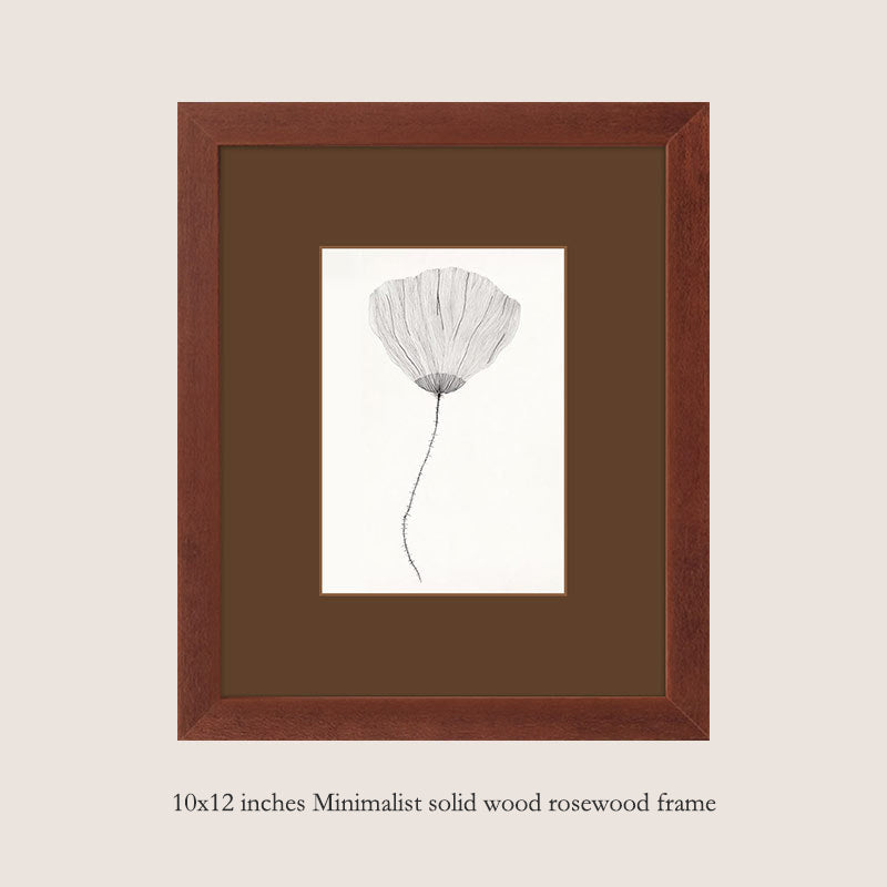 Solid Wood Frame Modern Minimalist Abstract Luxury Art Combination Decorative Painting, Mid-Century Modern Style Living Room Sofa Background, Restaurant Fireplace Wall Art