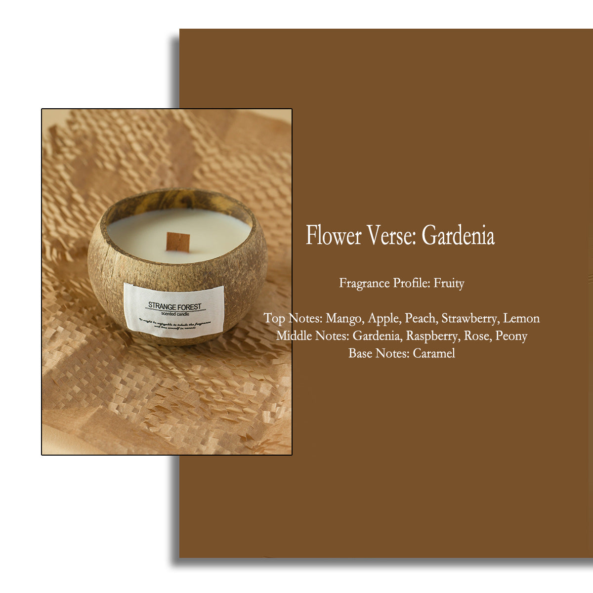 【 $9.99 each - Mix & Match 3-Piece Set】Wholesale Natural Coconut Shell Vanilla Candles Bulk - Custom Aromatherapy Soy Wax Candles, Home Decor Gift, Private Label Shipping