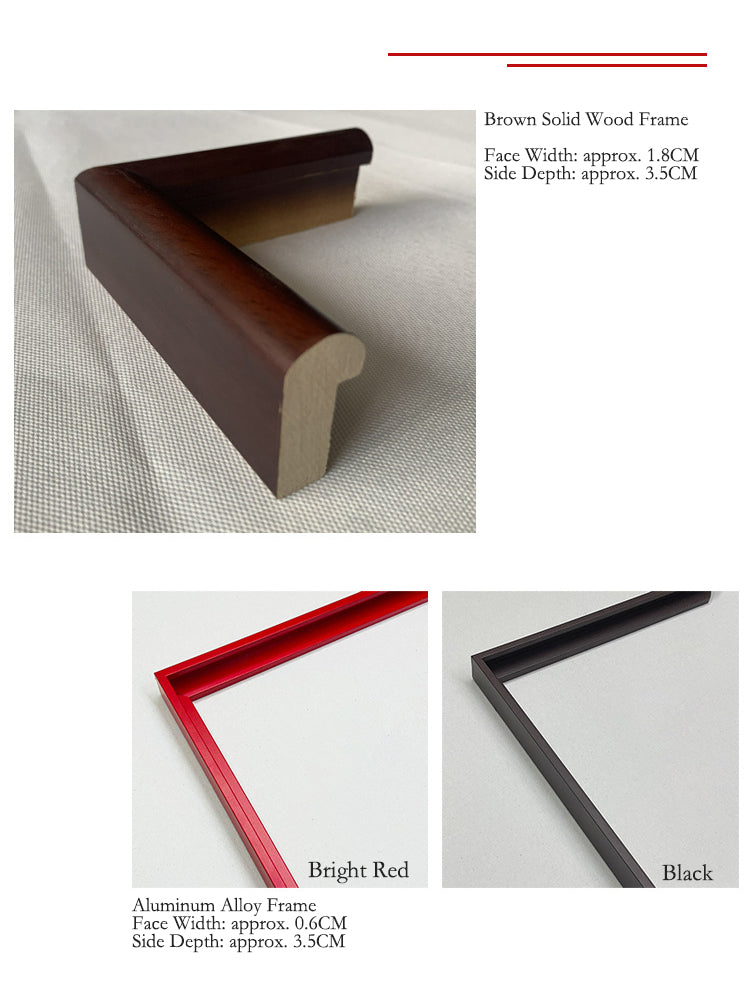 Z"Chinoiserie New Year Red Wall Art - East-West Calligraphy Painting for Living Room & Entryway Decor, Oriental Festival Asian Style Home Art"