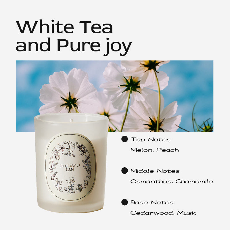 2025 New Frosted Jar Aromatherapy Candle, Plant-Blended Wax with Essential Oil Scent, Home Decoration & Stylish Gift for Souvenir, Available in Multiple Fragrances Including Gardenia & Jasmine